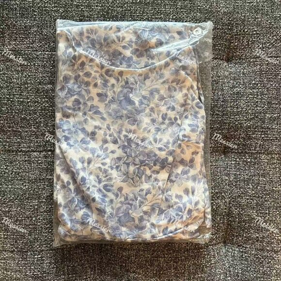 Reformation Yuliy Linen Dress in Chloe Blue - Picture 7 of 11